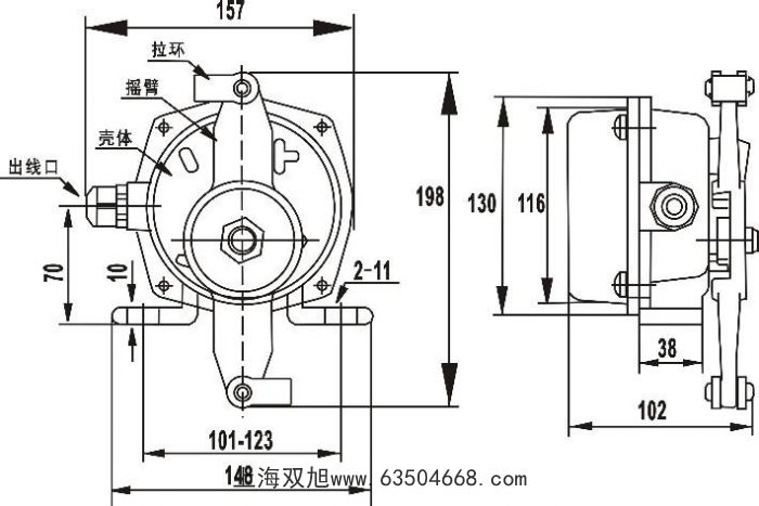 廠家直銷傾斜開關(guān)20-32堵煤開關(guān)水銀開關(guān)煤流開關(guān)ST-20-41